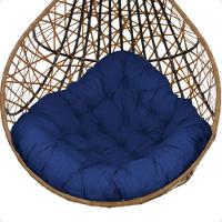 Balanço Suspenso Ninho Gota Com Suporte, Mola E Mosquetão Para área Externa - Caramelo A2 - 3