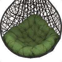 Balanço Suspenso Ninho Gota Com Mosquetão E Mola Para Quintal - Preto A5 - 3