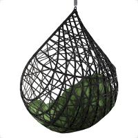 Balanço Suspenso Ninho Gota Com Mosquetão E Mola Para Quintal - Preto A5 - 9