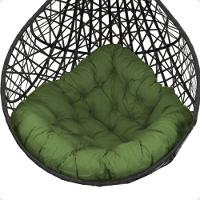 Balanço Suspenso Ninho Gota Com Mosquetão, Mola E Suporte Para Ambiente Externo - Preto A5 - 3