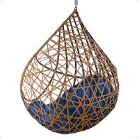 Balanço Suspenso Ninho Gota Com Mosquetão E Mola Para área Externa - Caramelo A2 - 9