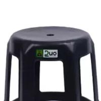 Banqueta De Plástico Sarah Duo Preto - 3