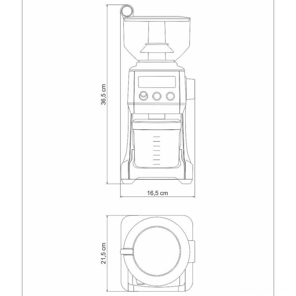 Moedor De Café Tramontina By Breville Express Em Aço Inox 60 Níveis De Moagem 220 V 220v - 7