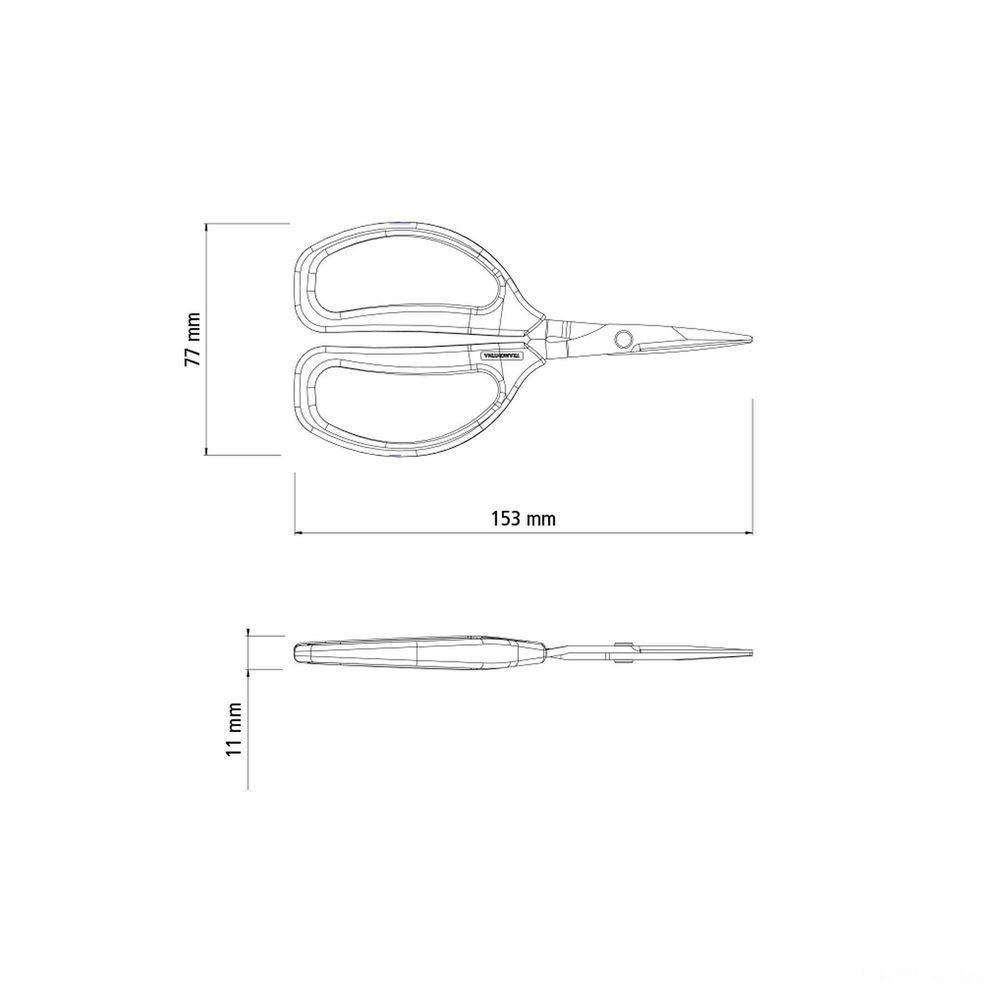 Tesoura Para Frutas Tramontina Com Lâminas Em Aço Inox Tramontina - 2