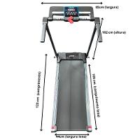 Esteira Elétrica Residencial Winner Fitness W10 220v - 5