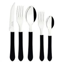 Faqueiro Tramontina Leme Com 20 Pecas Preto - 3