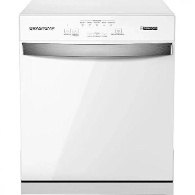 Lava-Louça Brastemp BLF08BBBNA 8 Serviços de Bancada Branco 110V