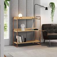 Prateleira Multiuso Industrial Córdoba 95cm Cobre E Castanho - Cor: Marrom - 1