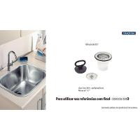 Válvula Para Pia E Cuba Tramontina Em Aço Inox E Polipropileno Econômica Sem Escape 3" Tramontina - 2