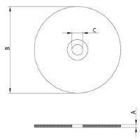 Disco De Corte Ultrafino Para Aço Inox 4.1-2" Tramontina Pro Tramontina - 2