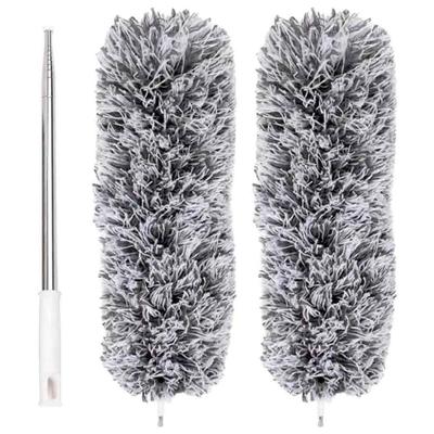 Espanador Telescópico Extensível Até 2.80 Metros Microfibra Teto Persianas Casa Escritório