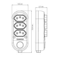 Extensão Múltipla 3 Tomadas 2p+t 10 A 250 V Tramontina 3 M Tramontina - 2