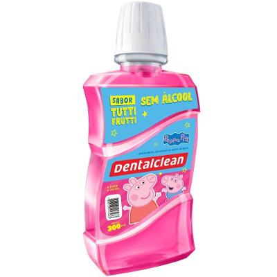 Enxaguante Bucal Infantil Peppa Pig - 300 Ml - Dentalclean