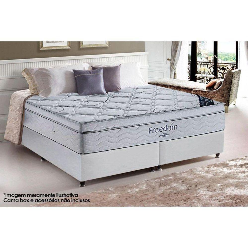 Colchão Solteiro Molas Ensacadas Visco Superpocket Freedom Ortopillow (78x188x32) - Ortobom - 2