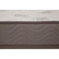 Cama Box Baú Solteiro: Colchão Espuma Ortobom D23 Light Saúde + Base CRC Courano Black(88x188) - 2