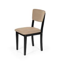 Mesa De Jantar Redonda Gabi Jade Com 4 Cadeiras Estofadas Ella Preto/bege - 6