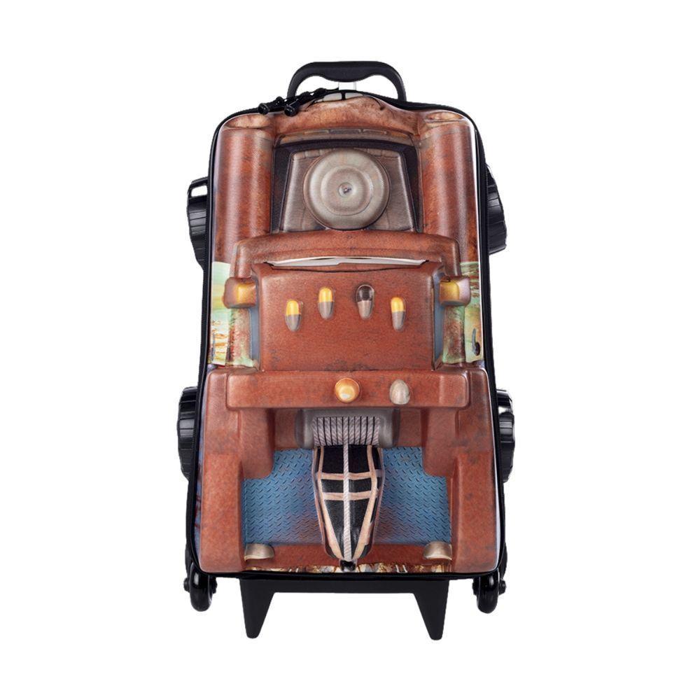 Mochila Com Rodas 3d Carros Mater - Maxtoy - 3