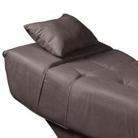 Maca Estofada Para Clínica De Estética Facial Com Capitonê Andressa Suede Speciale Home Café