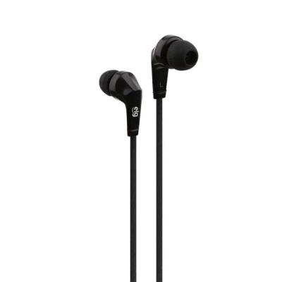 Fone De Ouvido Intra Auricular Com Microfone 1 2 Metro Preto