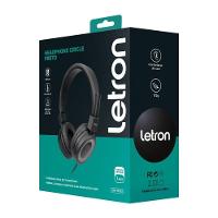 Fone De Ouvido Com Mic P3 Letron Circle Preto Estereo Driver - 2