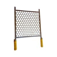 Grelha Galvanizada Tela Moeda Para Churrasqueira 60x50cm. - 1