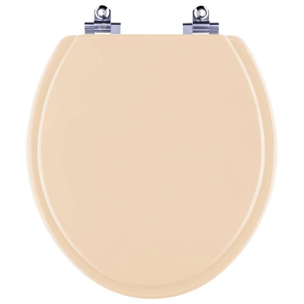 Assento Sanitário Laqueado Soft Close Azalea Rosato Para Vaso Celite - 1