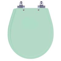 Assento Sanitário Laqueado Soft Close Avalon Verde Claro Para Vaso Ideal Standard - 1