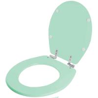 Assento Sanitário Laqueado Soft Close Avalon Verde Claro Para Vaso Ideal Standard - 3
