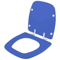 Assento Sanitário Laqueado Soft Close Versato Azul Mineral Para Vaso Celite - 6
