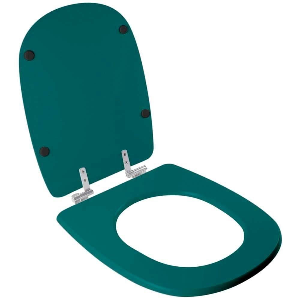 Assento Sanitário Laqueado Soft Close Paris Verde Amazonia (verde Escuro) Para Vaso Ideal Standard - 2