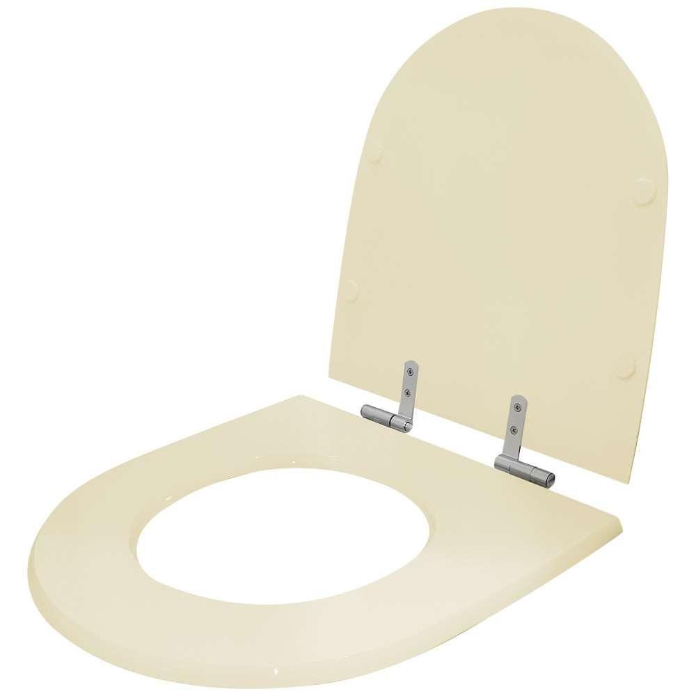 Assento Sanitário Laqueado Soft Close Mondiale Marfim (bege) Para Vaso Celite - 2