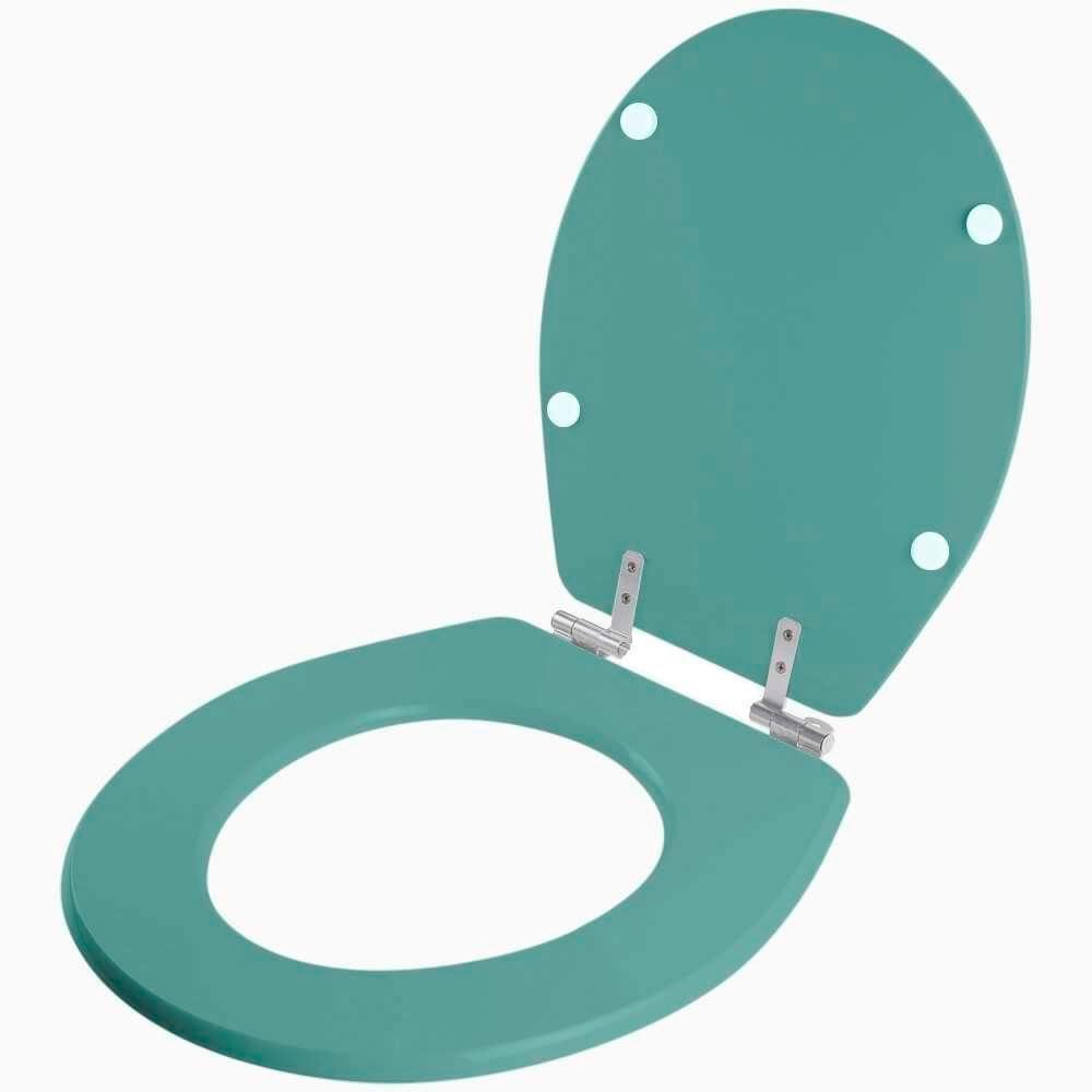 Assento Sanitário Laqueado Soft Close Avalon Aquamarine Para Vaso Ideal Standard - 4