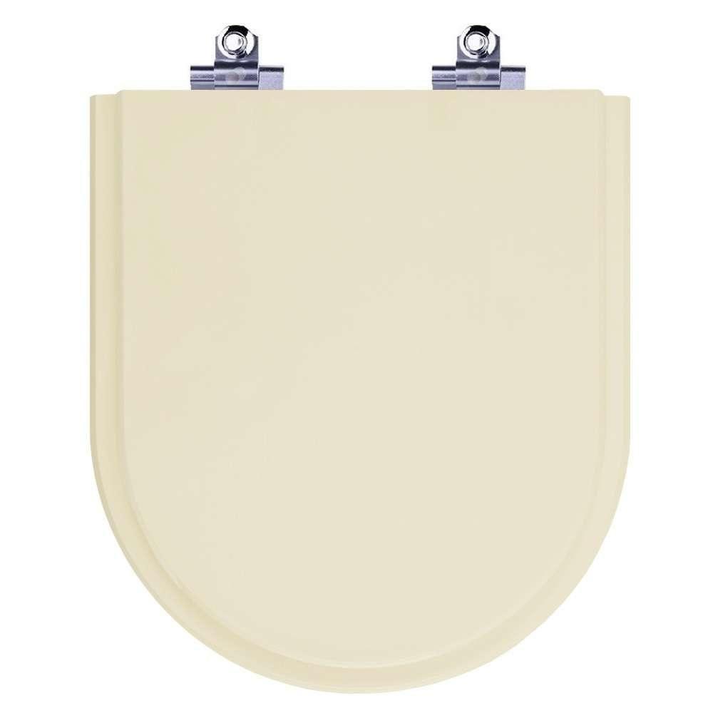 Assento Sanitário Laqueado Soft Close Riviera Rosato Para Vaso Celite - 1