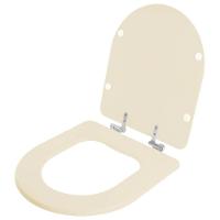 Assento Sanitário Laqueado Soft Close Riviera Rosato Para Vaso Celite - 5