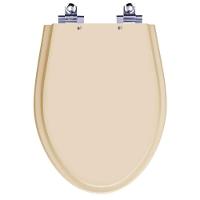 Assento Sanitário Laqueado Soft Close Victoria Visone Para Vaso Ideal Standard - 1