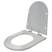 Assento Sanitário Laqueado Soft Close Ezedra Sterling Silver (cinza Claro) Para Vaso Ideal Standard - 3