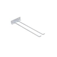 Suporte Para Vassouras De Parede Aço Carbono Branco 30cm - 1