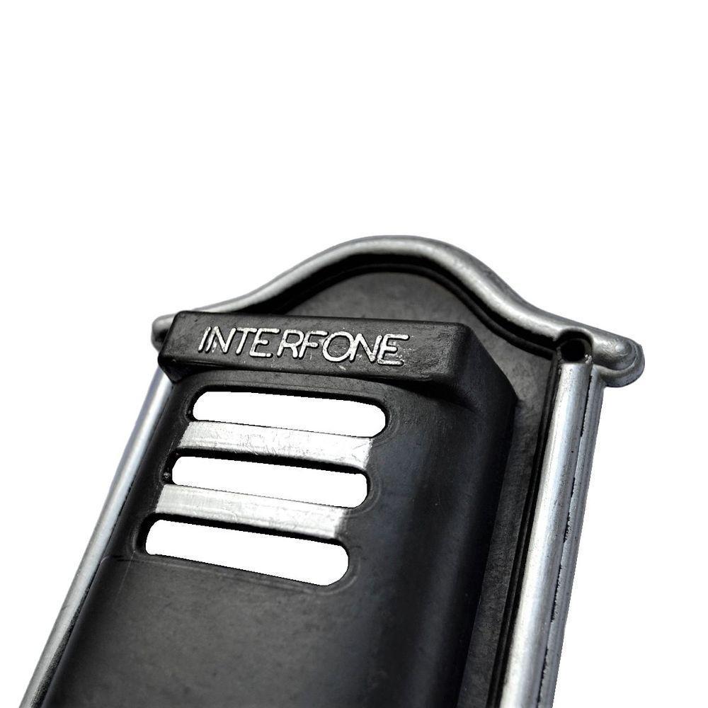 Protetor Interfone Caixa De Alumínio Fundido Prata 21x14x6cm - 3