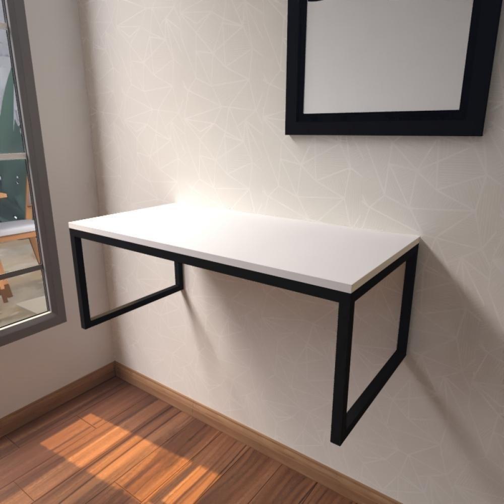 Aparador Industrial Branco Off White Moderno Cantinho Café Escritorio Simples Sala Estar Quarto - 1