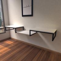 Aparador Industrial Branco Off White Moderno Cantinho Café Escritorio Simples Sala Estar Quarto - 1