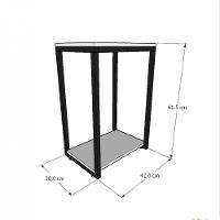 Mesa Lateral Branca Aparador De Sofa Sala Mesa Lateral Cama - 3