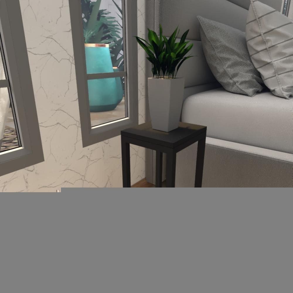 Mesa De Cabeceira Industrial Preta Mdf Canto Quarto Mesas De Cabeceira Mesinha Cabeçeira Cabiceira - 1