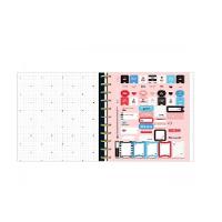 Caderno Universitário Tilidisco 80 Folhas - West Village - Tilibra - 2