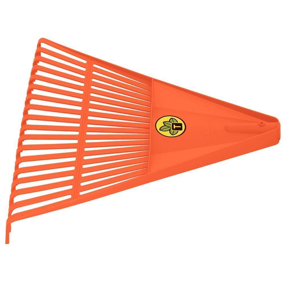 Vassoura Com 18 Dentes Tramontina Em Polipropileno Laranja Sem Cabo Tramontina - 1