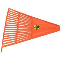 Vassoura Com 18 Dentes Tramontina Em Polipropileno Laranja Sem Cabo Tramontina - 1