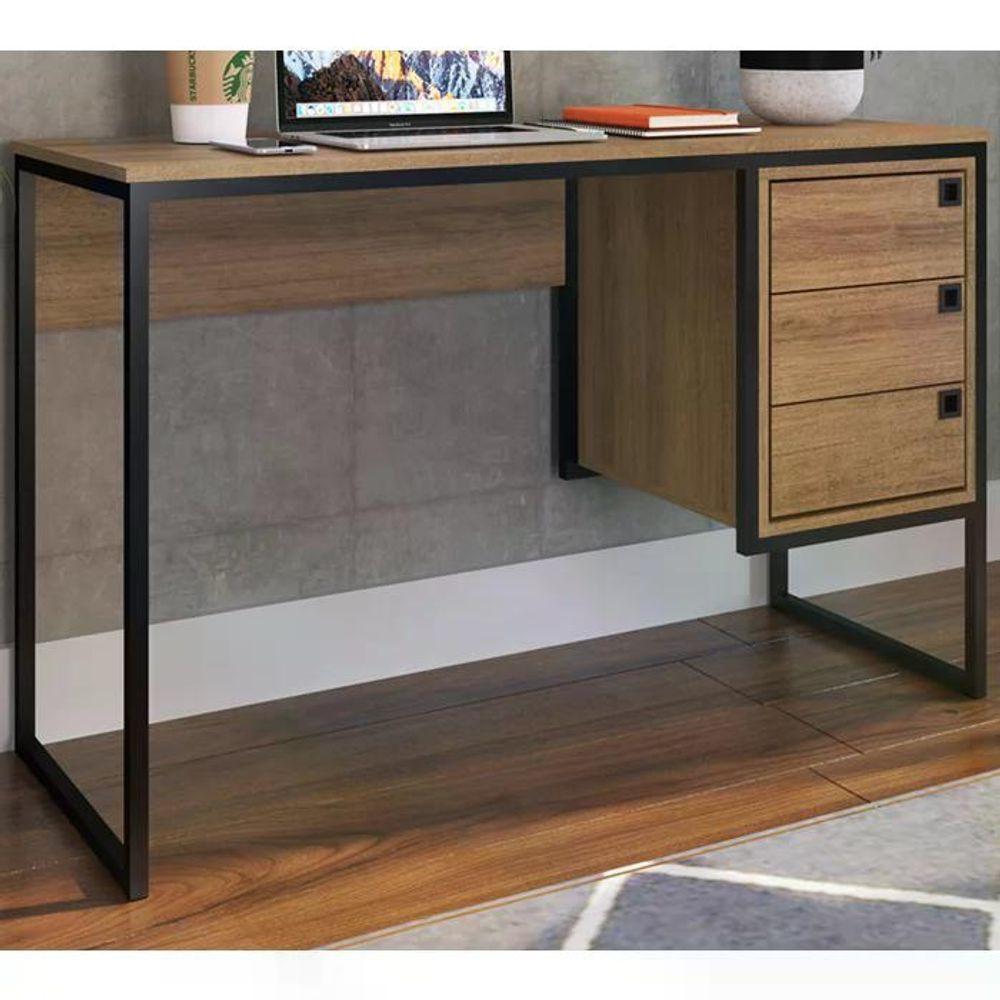 Conjunto 11 Para Escritorio 02 Peças Mel Grafite Pp Milani Store Mel Grafite - 4