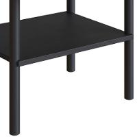 Kit 02 Mesas De Cabeceira 1 Gv Palhinha 27932 Linha Oslo Nero Artesano Nero - 8