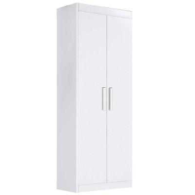 Armário Multiuso 2 Portas 4 Prateleiras Branco