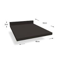 Módulo Cozinha Kappesberg Maxxi Tampo p/ Balcão B648 40cm Preto - 2