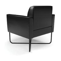 Poltrona Base X Industrial Preto Marisa Corano D03 - D\'rossi Cor Preto - 5